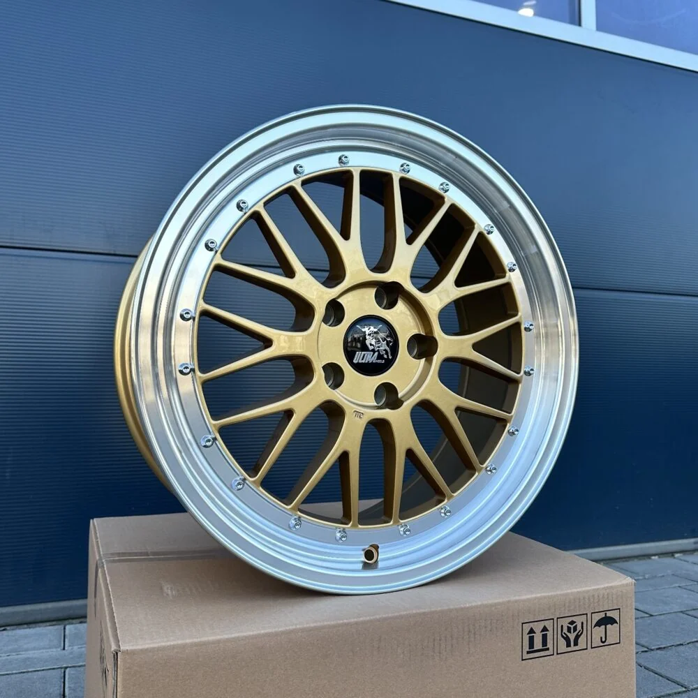4x 19 Zoll Felgen NEU Ultrawheels UA3 gold für Mercedes C CLC Klasse W203 S203