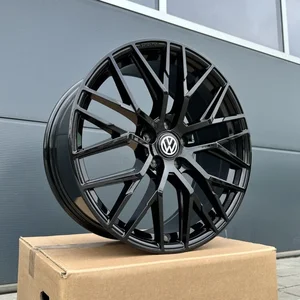 4x 19 Zoll Felgen RS4 schwarz für VW Tiguan 5N 5N1 Arteon 3H Phaeton 3d Scirocco 3