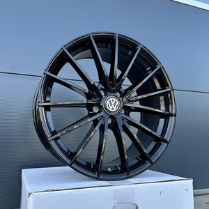 4x 19 Zoll Felgen V1 Wheels V2 schwarz für VW Passat B6 B7 B8 B9 3C GTE R-Line 3