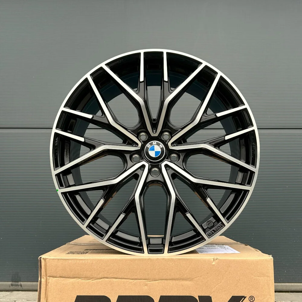 4x 19 Zoll Felgen WH37 schwarz poliert für BMW 2er G42 M240i M240 M Perfomance