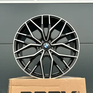 4x 19 Zoll Felgen WH37 schwarz poliert für BMW 4er F32 F33 F36 M440i M440d 3C 2