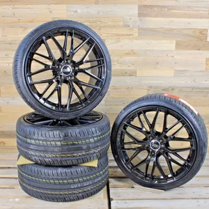 4x DM08 18 Zoll Winterräder HANKOOK 245 45 R18 Kompletträder für Audi Q3 8U 8U1