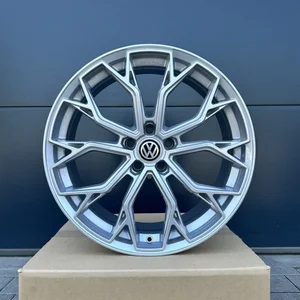 4x NEUE 19 Zoll Felgen FF Wheels FF02 silber für VW Passat B8 B9 CC 3C R-Line