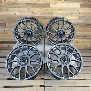 18 Zoll Felgen Damina DM10 grau für Mercedes A C Klasse W176 W177 W204 W205 AMG