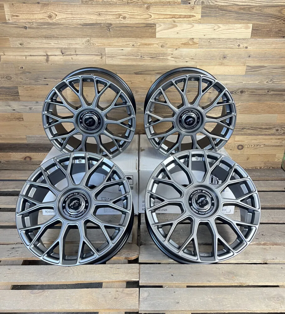 18 Zoll Felgen Damina DM10 grau für Mercedes A C Klasse W176 W177 W204 W205 AMG