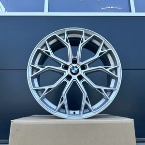 19 Zoll Felgen FF Wheels FF02 silber für BMW 4er F32 F33 F36 M Performance 3C