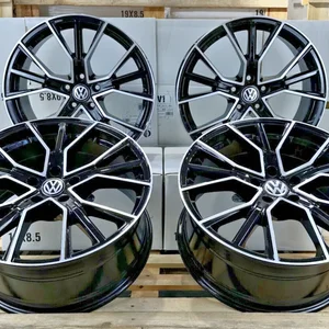 19 Zoll Felgen Avus AF18 schwarz für VW Sharan 7M Touran 1T T-ROC TROC T ROC A1