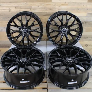 19 Zoll Felgen Damina DM20 schwarz für Audi A6 C6 C7 4F 4G Q3 8U 8U1 Q2 GA 2