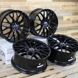 19 Zoll Felgen Damina DM20 schwarz für Audi A6 C6 C7 4F 4G Q3 8U 8U1 Q2 GA 3