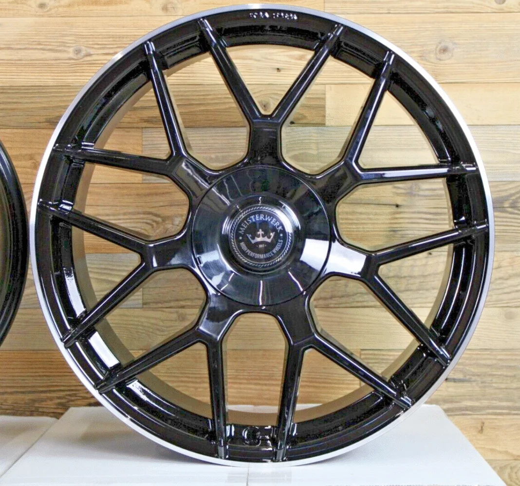 19 Zoll Felgen MM05 schwarz matt Mercedes E GLC S Klasse W211 W213 W221 W222