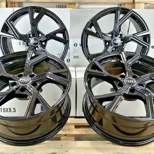 18 Zoll Felgen Avus AF20 schwarz für Audi A3 S3 8P 8V GY TT TTS 8J 8S S Line NEU