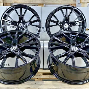 18 Zoll Felgen Avus AF18 schwarz für VW Passat B6 B7 Beetle EOS 1F ID.3 Jetta KM