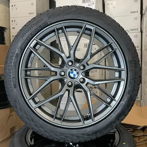 18 Zoll Winterräder Winterräder Winterreifen DM08 grau matt für BMW i4 G4C