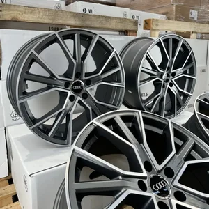 18 Zoll Felgen Avus AF18 grau für Audi A4 S4 B6 B7 B8 B9 8E 8H Q2 GA Q3 8U F3 3