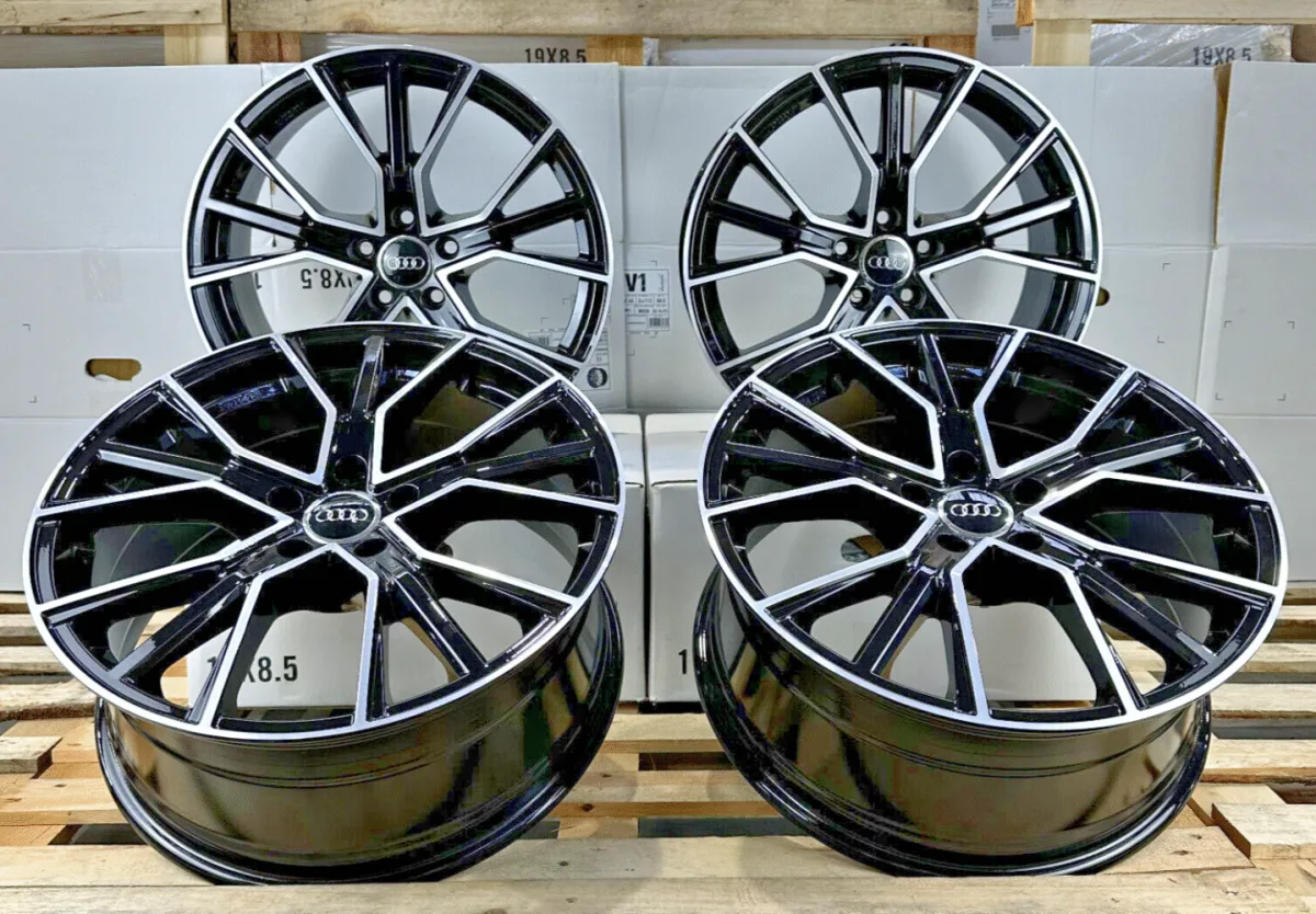 18 Zoll Felgen AF18 schwarz für Audi A6 C5 C6 C7 C8 4B 4F 4F1 A8 4E F8 Q5 8R FY