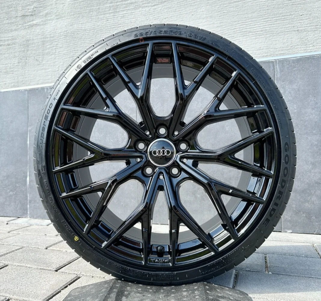 WH37 schwarz 19 Zoll Sommerräder Sommerkompletträder für Audi A6 4G 4G1 C7 A8 4E