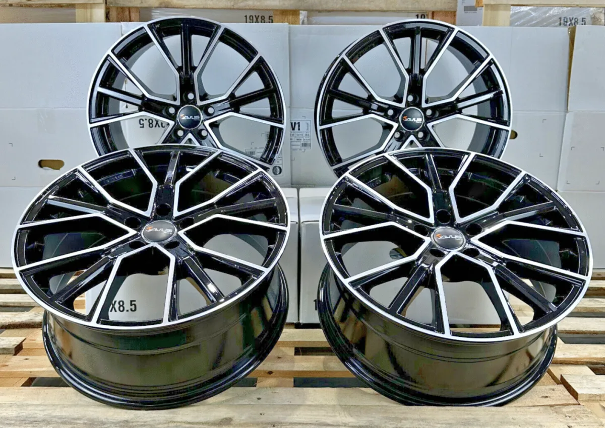 18 Zoll Felgen AF18 schwarz für Skoda Superb Kodiaq NS Karoq NU Yeti 5L Octavia