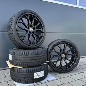 19 Zoll Winterräder Winterreifen Kompletträder FF01 VW Golf 7R 8R GTI Clubsport 2