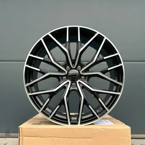 19 Zoll Felgen WH37 schwarz poliert für Mercedes EQA250 B Klasse W246 W247 F2B 2