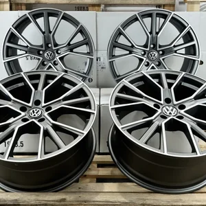 18 Zoll Felgen Avus AF18 grau für VW Passat B6 B7 Beetle EOS 1F ID.3 Jetta KM