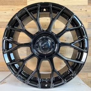19 Zoll Felgen Damina DM10 schwarz für Seat Leon 1P 5F KL Cupra Ateca Yeti 5x112