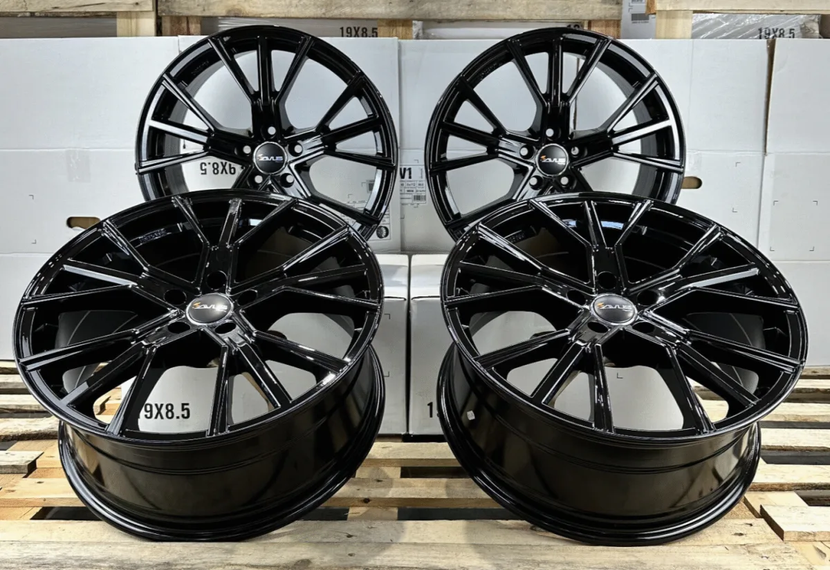 19 Zoll Felgen AF18 schwarz für Skoda Superb Kodiaq NS Karoq NU Yeti 5L Octavia