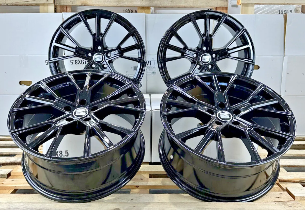 19 Zoll Felgen AF18 schwarz für Seat Ateca 5FP Formentor KM Alhambra 7N Cupra