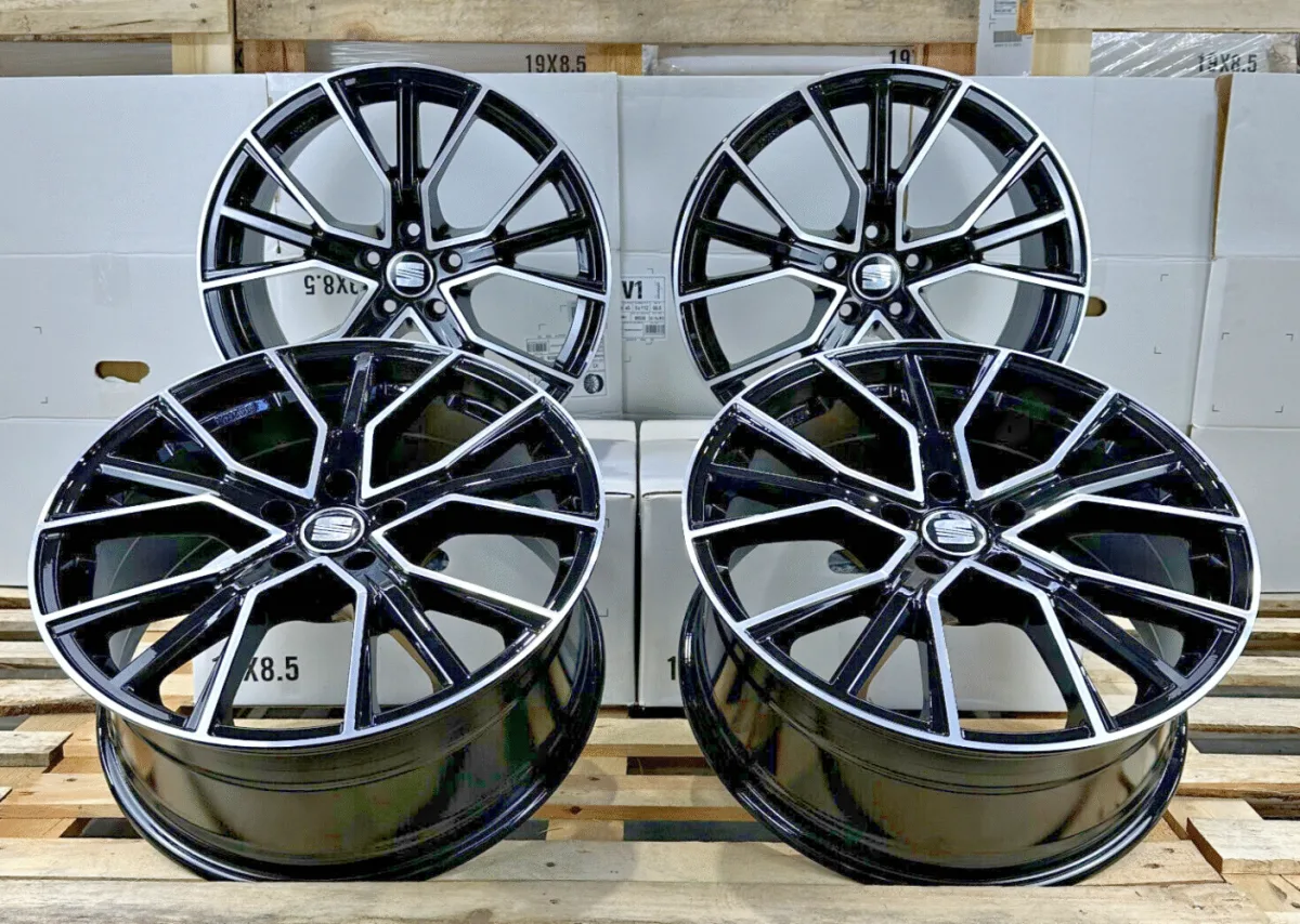 19 Zoll Felgen Avus AF18 schwarz für Seat Leon 1P 5F KL Alhambra 7MS Cupra NEU