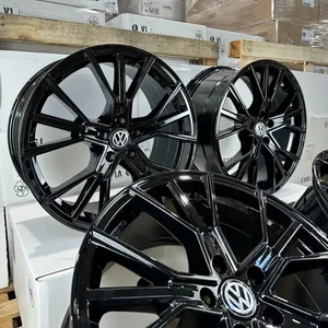 19 Zoll Felgen AF18 schwarz für VW Arteon 3H Passat B5 B6 B7 B8 3C CC Scirocco 3
