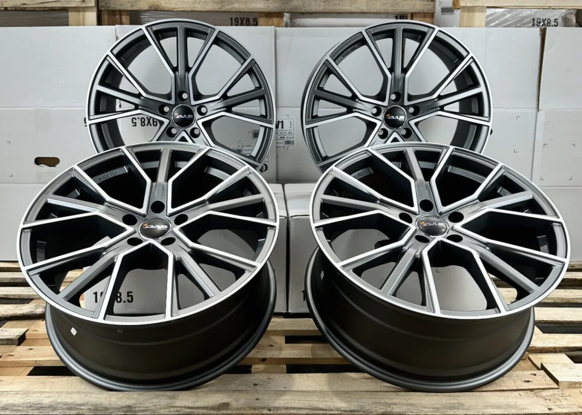 19 Zoll Felgen Avus AF18 schwarz für Mercedes GLK GLC Klasse 204X W253 X253 AMG