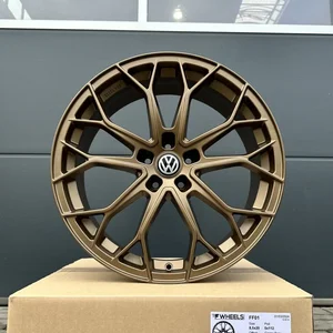 4x 18 Zoll Felgen FF Wheels FF01 bronze für VW EOS 1F Beetle 16 Jetta Touran 1T