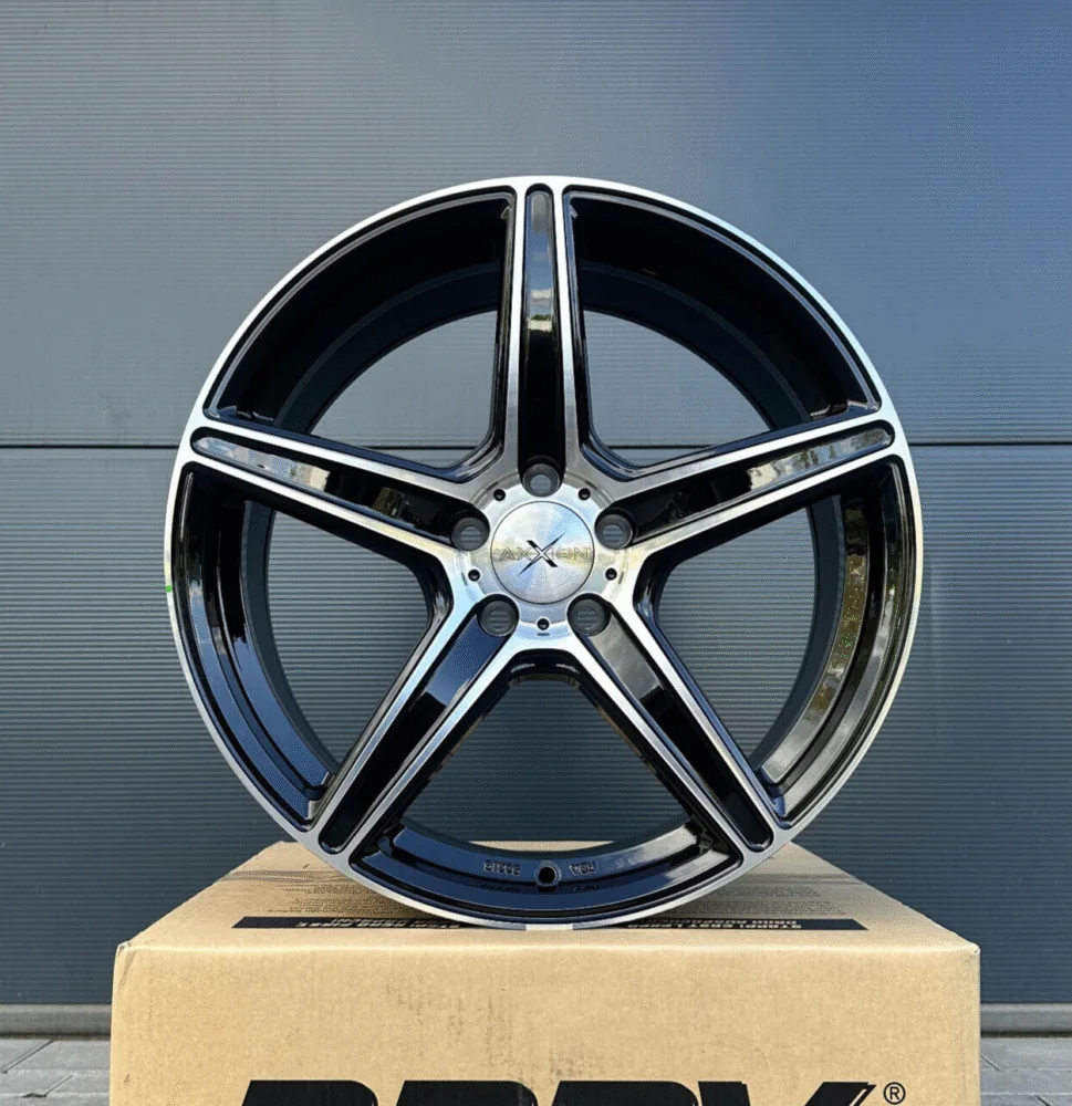 19 Zoll Felgen Axxion AX7 poliert für Mercedes A CLA Klasse W176 W177 C117 C118