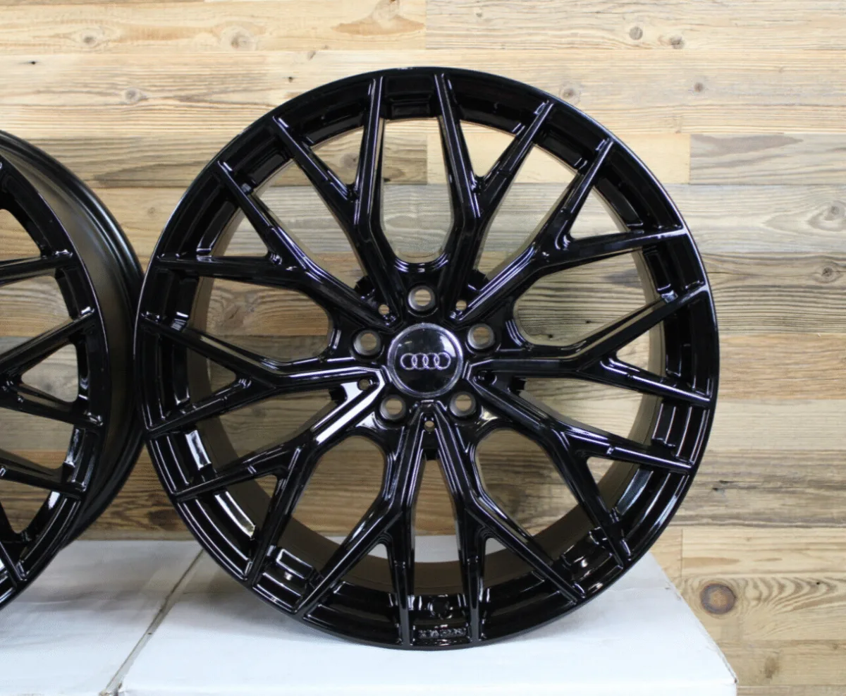 20 Zoll Felgen 2DRV WH37 schwarz Audi A4 S4 A5 S5 B8 B9 A6 4F 4G F2 C6 C7 C8 A7