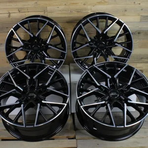 19 Zoll Felgen MM06 schwarz poliert für Mercedes C E Klasse W204 W205 W212 W213