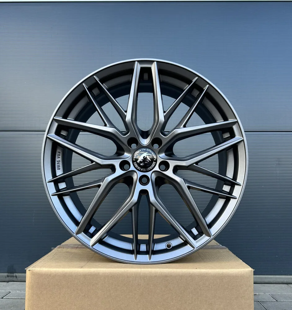 18 Zoll Felgen Damina DM08 grau matt für Mercedes GLC Klasse X253 C253 W253 AMG