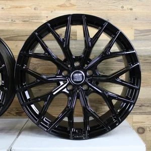 19 Zoll Felgen WH37 schwarz für Seat Leon 1P 5F KL Cupra Ateca Yeti 5x112