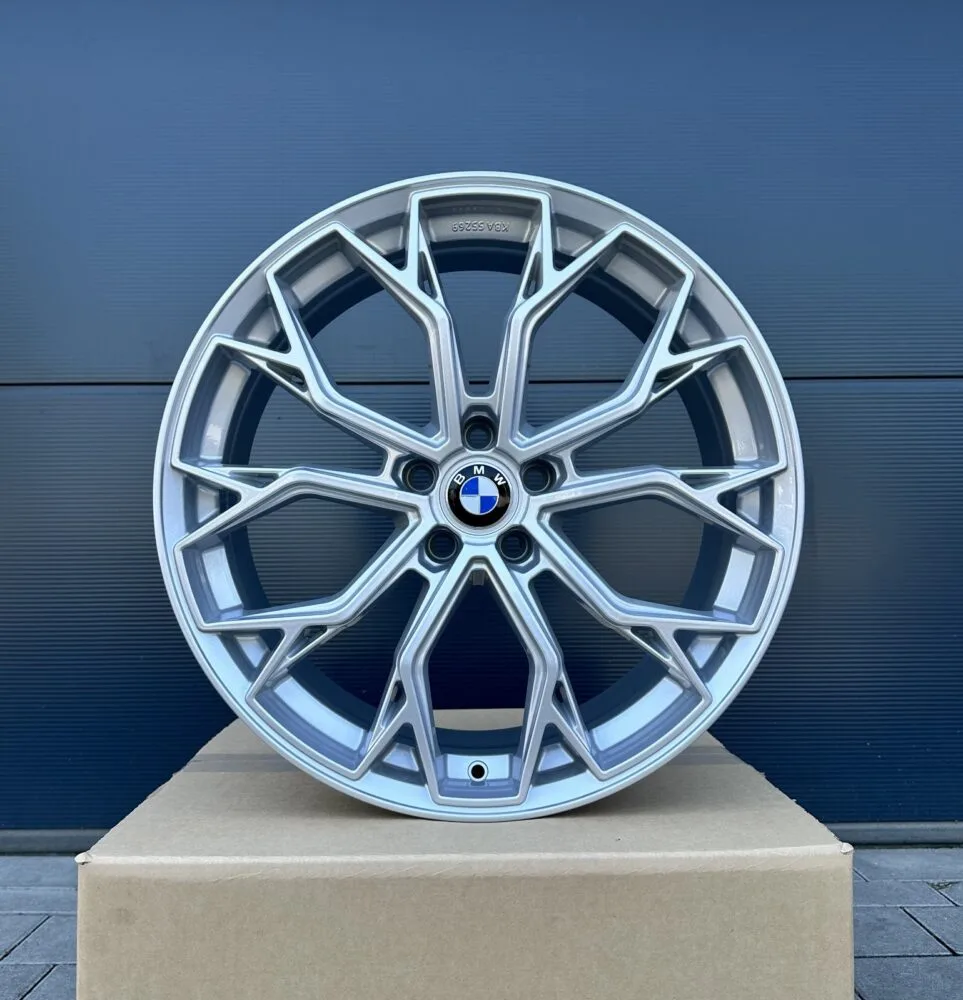 4x 19 Zoll Felgen FF Wheels FF02 silber für BMW 5er F10 F11 5L 5K M Performance