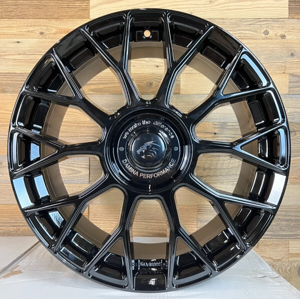 19 Zoll Felgen Damina DM10 schwarz für VW Golf 6 7 8 GTI GTD GTE Passat B6 B7 B8