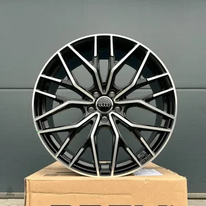 20 Zoll Felgen WH37 schwarz poliert für Audi A3 S3 RS3 8V TT TTS 8J 8S Q2 GA Q3 2