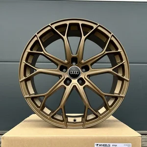 4x 18 Zoll Felgen FF Wheels FF01 bronze für Audi TT TTS 8J 8S FV S-Line A3 8V