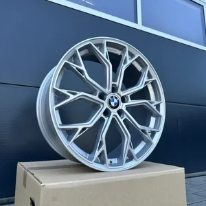 19 Zoll Felgen FF Wheels FF02 silber für BMW 5er G30 G31 G60 G61 M Performance 3