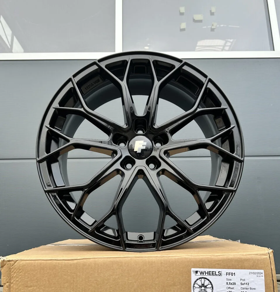19 Zoll Felgen FF Wheels FF01 schwarz für Mercedes S CL GLK EQB Klasse W220 C215