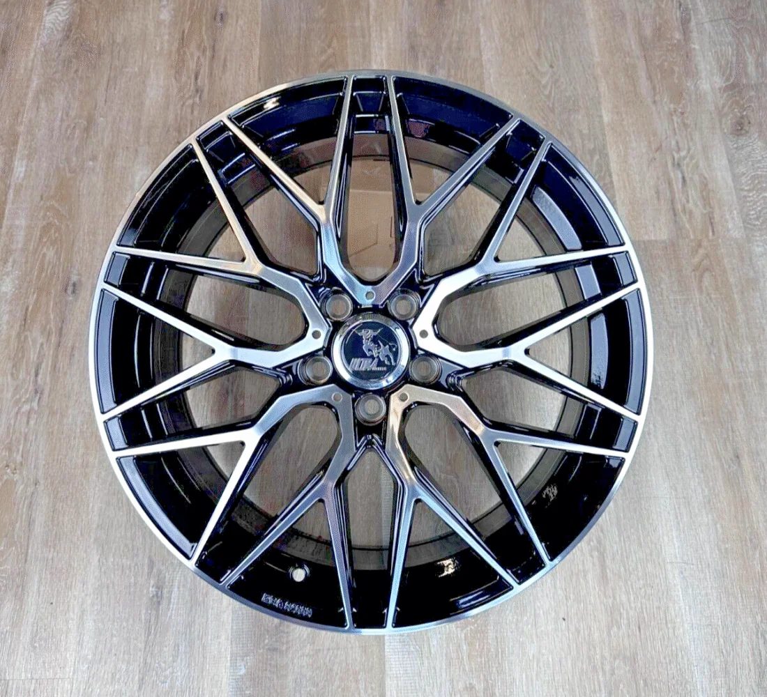 19 Zoll Felgen UA1E schwarz poliert für Mercedes C E Klasse W204 W205 W212 W213