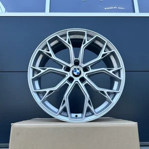 4x 19 Zoll Felgen FF Wheels FF02 silber für BMW X1 E84 X3 X4 E83 F25 F26 Z4 E85 2