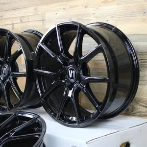 19 Zoll Felgen V1-Wheels schwarz für Skoda Octavia 1Z 5E NX RS Superb 3T Karoq 2