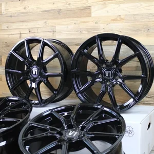 19 Zoll Felgen V1-Wheels schwarz für Skoda Octavia 1Z 5E NX RS Superb 3T Karoq 3