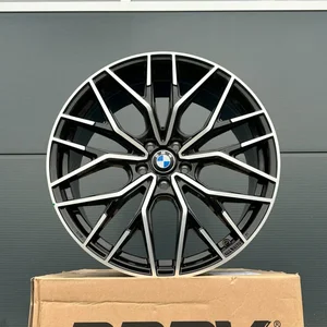 4x 19 Zoll Felgen WH37 schwarz poliert für BMW X1 E84 X3 X4 E83 F25 F26 Z4 E85 2