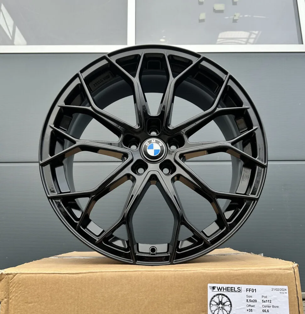 19 Zoll Felgen FF Wheels FF01 schwarz für BMW 4er M440i M440d G22 G23 G26 G4C M