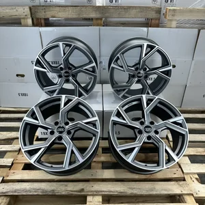 18 Zoll Felgen Avus AF20 grau für Audi A3 S3 8P 8V GY TT TTS 8J 8S S Line NEU 2