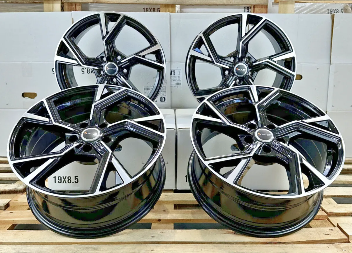 18 Zoll Felgen AF20 schwarz für Mercedes C E CLS CLK Klasse W203 W211 W218 W209